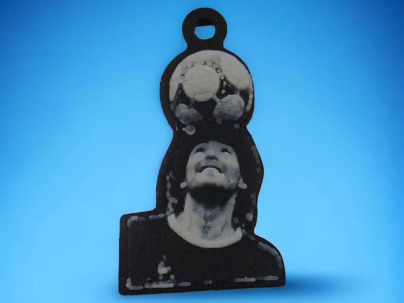 Maradona Keychain