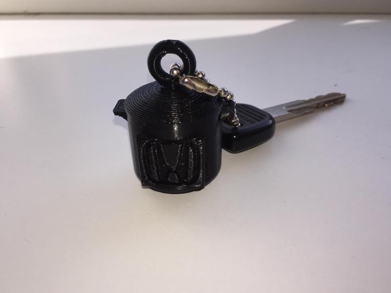 rice cooker key charm with honda logo