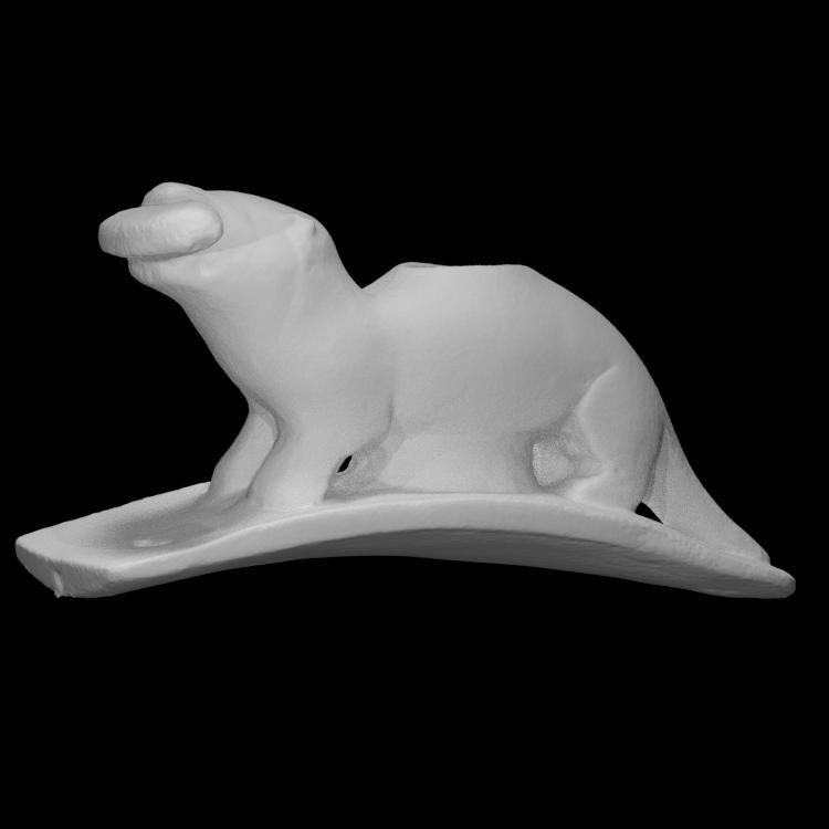 Otter Effigy Pipe