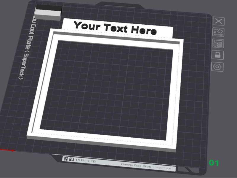 Frames for cityscapes or Hugeforge 17x17cm