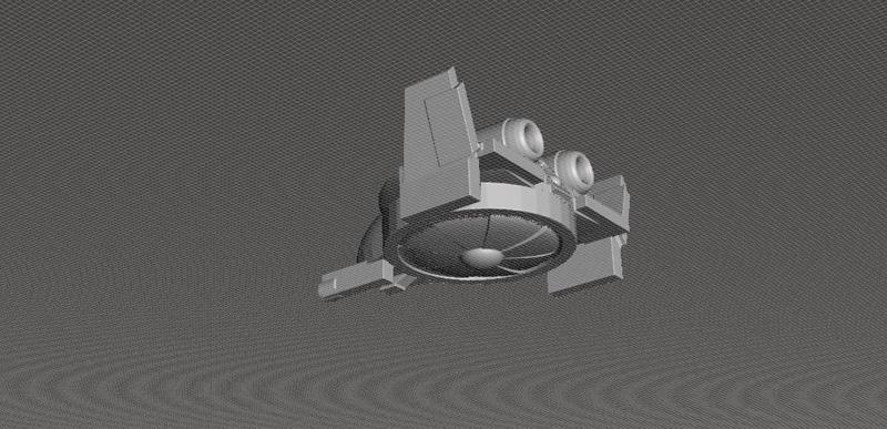 ROBOTECH UEG ASC PHANTOM RECON HOVERJET (AKA Turbo Chopper)