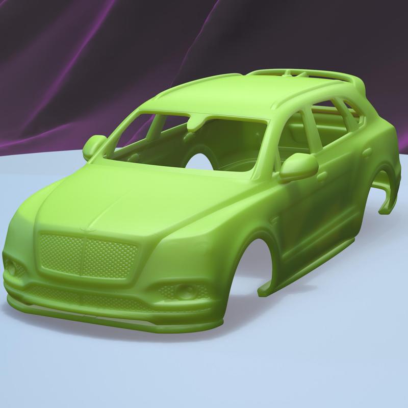 BENTLEY BENTAYGA SPEED 2020 (1/24) Printable Car Body