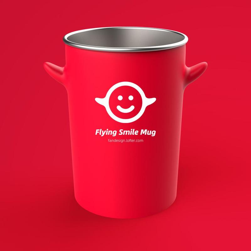 Flying Smile Mug 1.2