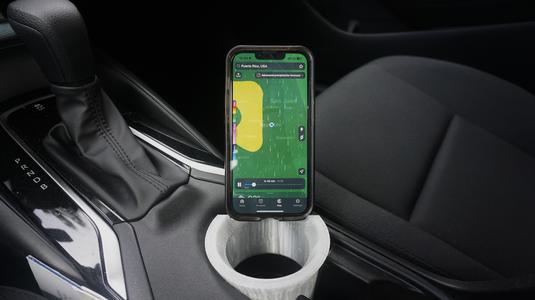 Cupholder Phone Dock