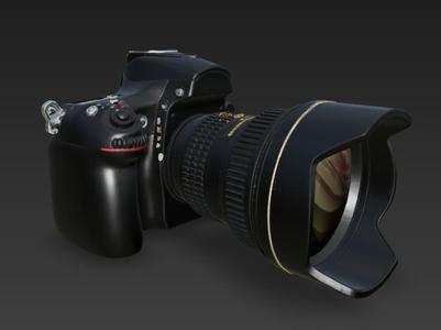 Diorama Professional wide lens photographic camera Miniature