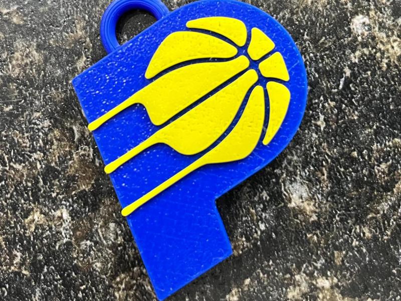 Indiana Pacers Keychain (Ornament)