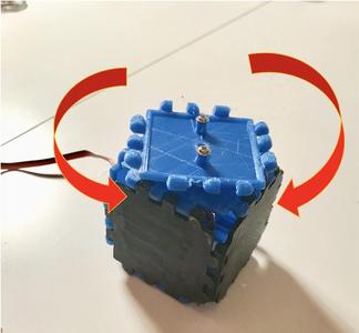 Polypanels // Controllable Rotating Panel