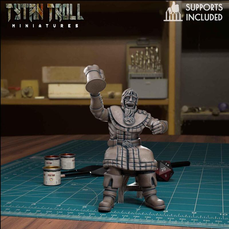 Northern Drinking Guard [Pre-Supported]