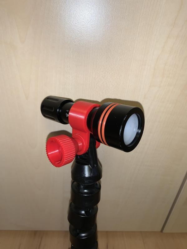 YS-Adapter for dive light / Y-s bracket