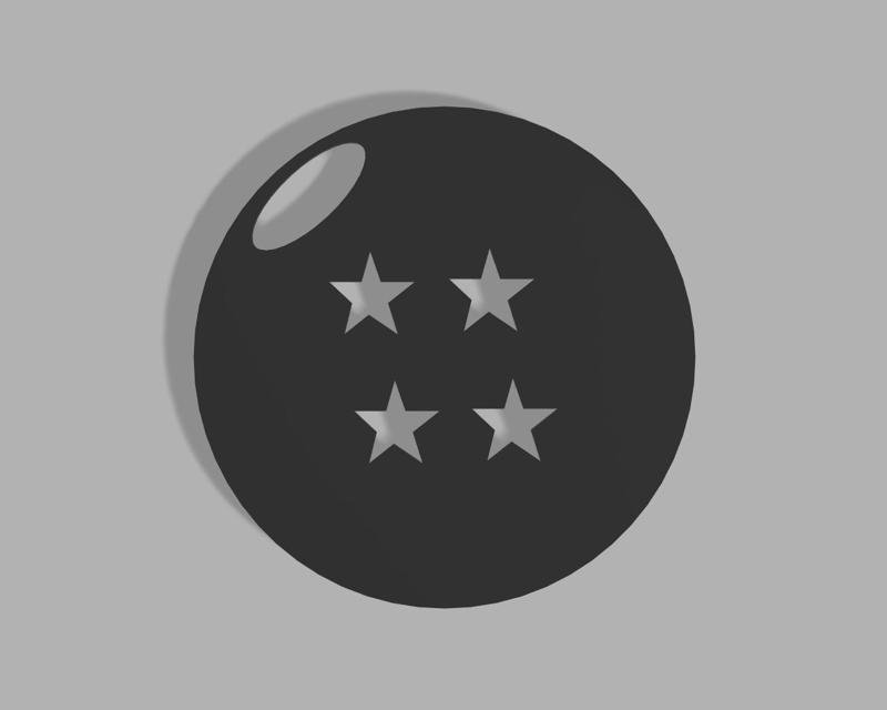 Dragon ball (Four Star) || Dragon Ball (Four Star) Wall art