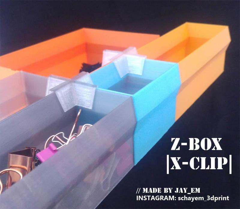 x-clip for the zBOX storage system
