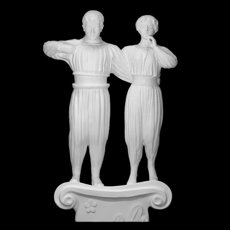 Standing Man and Woman