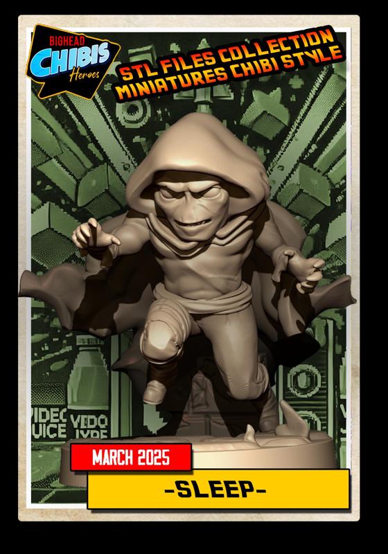 SLEEPWALKER MARVEL UNITED chibi style