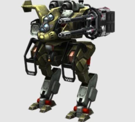 walking robots fan art kossak