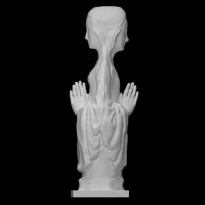 Double-faced reliquary bust of a female saint