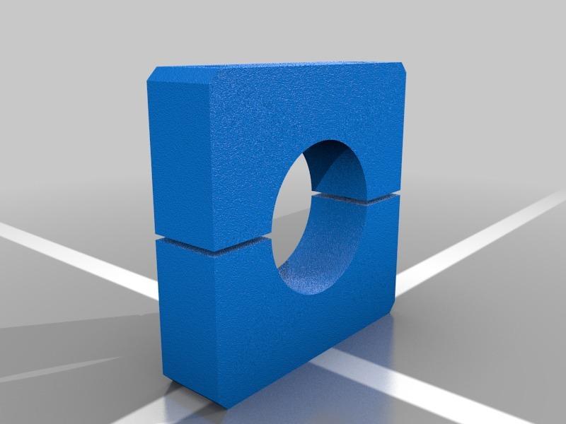 Thrustmaster Warthog to FSSB straight brace collar