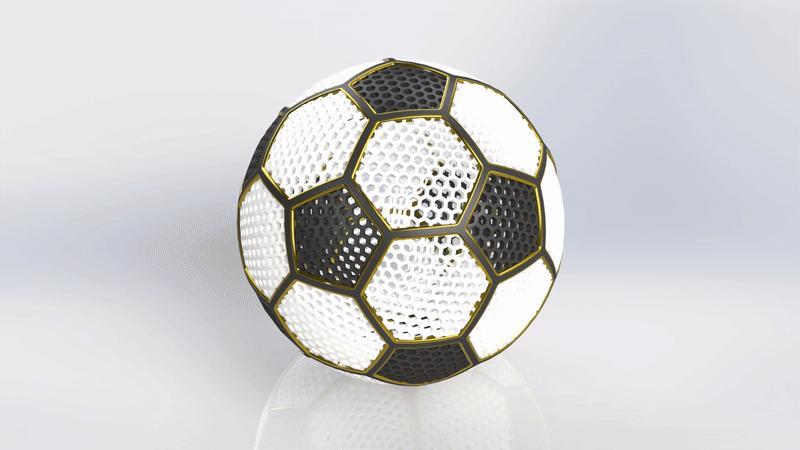 Soccer Football Airless Ball