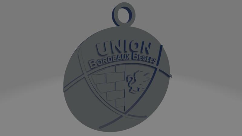 Union Bordeaux-Begles Keychain