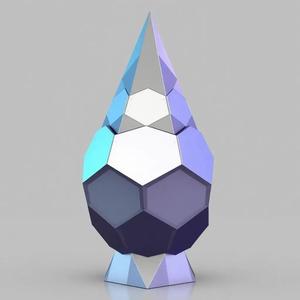 Glimmering Polyhedron Spire