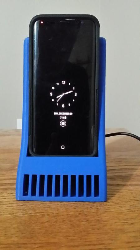 Cell Phone Craddle with QI wireless charging capabilties