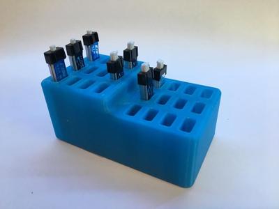 Battery Holder for 3.7V 1S LiPo used with Inductrix and Tiny Whoop Quadcopters
