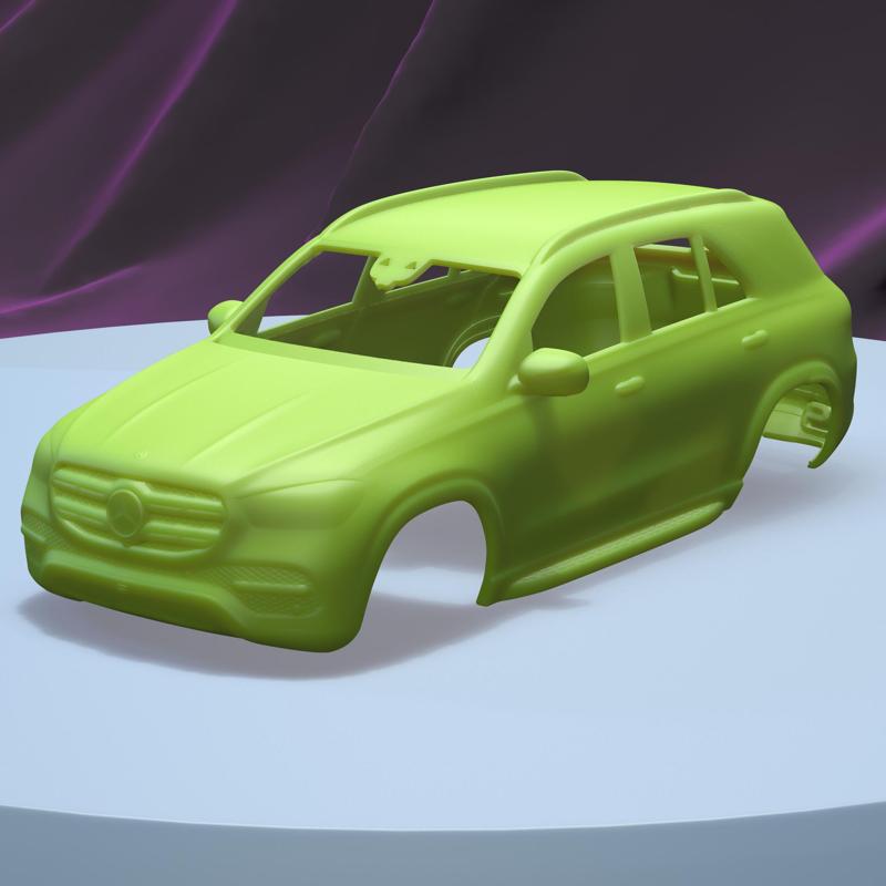 MERCEDES BENZ GLE 2020 (1/24) printable car body