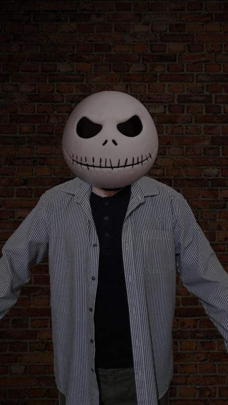 Jack Skellington mask
