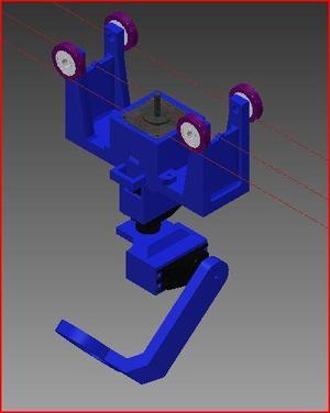 Printrbot dropcam design: The Cam-Tram