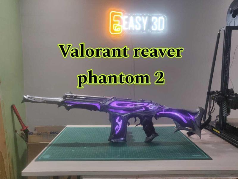 Valorant Reaver 2 Phantom 3d printed