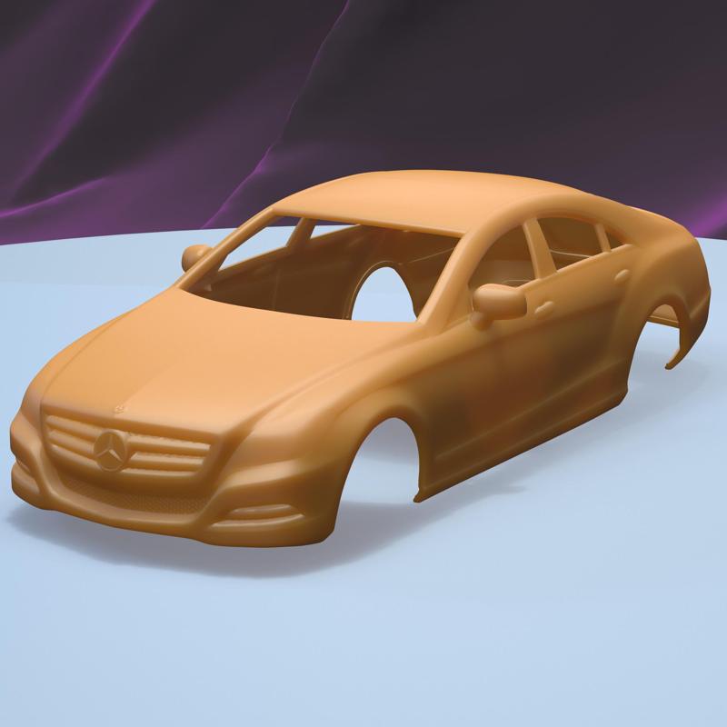 MERCEDES BENZ CLS CLASS W218 2014 (1/24) printable car body