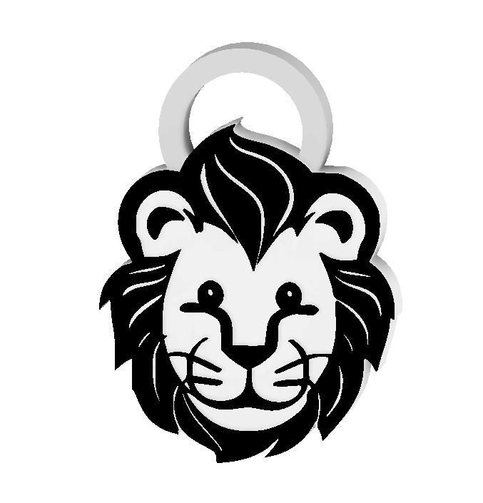 CHARMING LION KEYCHAIN / EARRINGS / NECKLACE