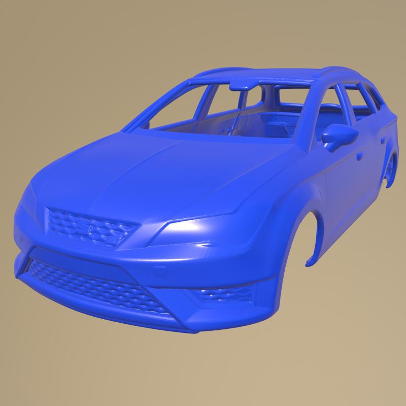 Seat Leon ST Cupra 280 2015 PRINTABLE CAR BODY