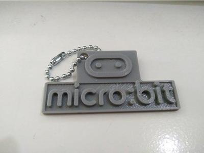 Micro:Bit Logo Simple Keychain