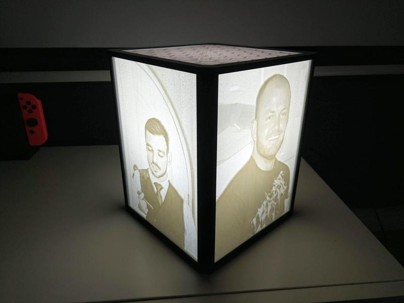 Lithopane Lamp