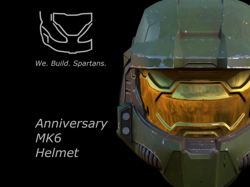 Anniversary MK VI helmet 3d print file