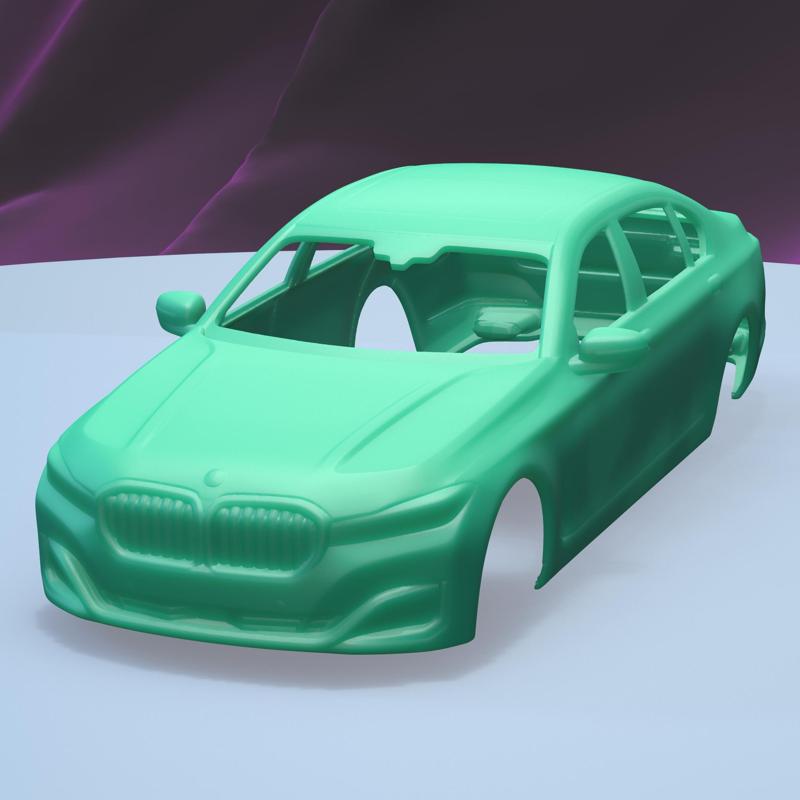 BMW 7-SERIES G12 LONG 2020 (1/24) printable car body