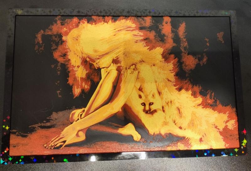 Hueforge Firefox Lady