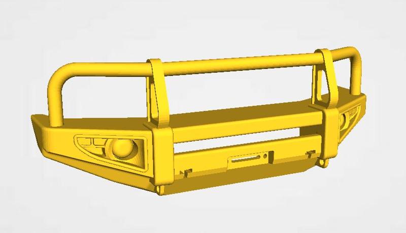 210mm ARB style bullbar