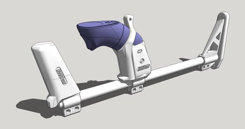 Oculus GO NoobTube (rifle and submachine gun grip)