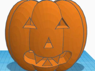 Pumpkin Halloween vase