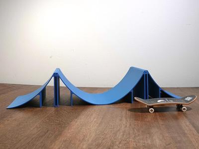 Fingerboard ramp combo