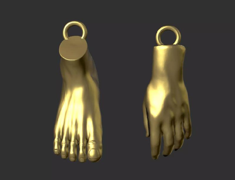 Hand and Leg Pendant