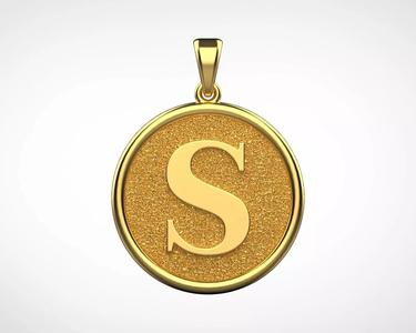 Pendant Letter S N52