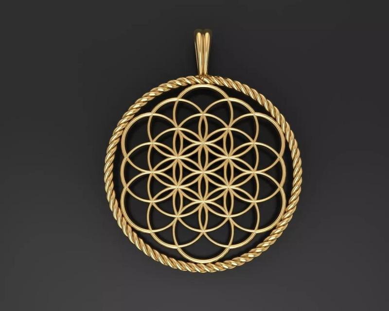 Flower of Life pendant