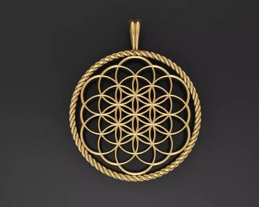 Flower of Life pendant