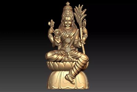 LALITHA DEVI GOLD PENDENT