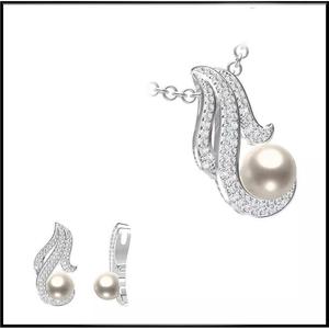 JCD Format Minimalist pearl pendant jcd diamond jewellery design