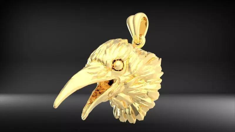 raven pendant
