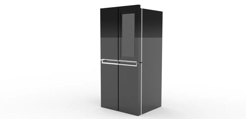 4 Door European Refrigerator