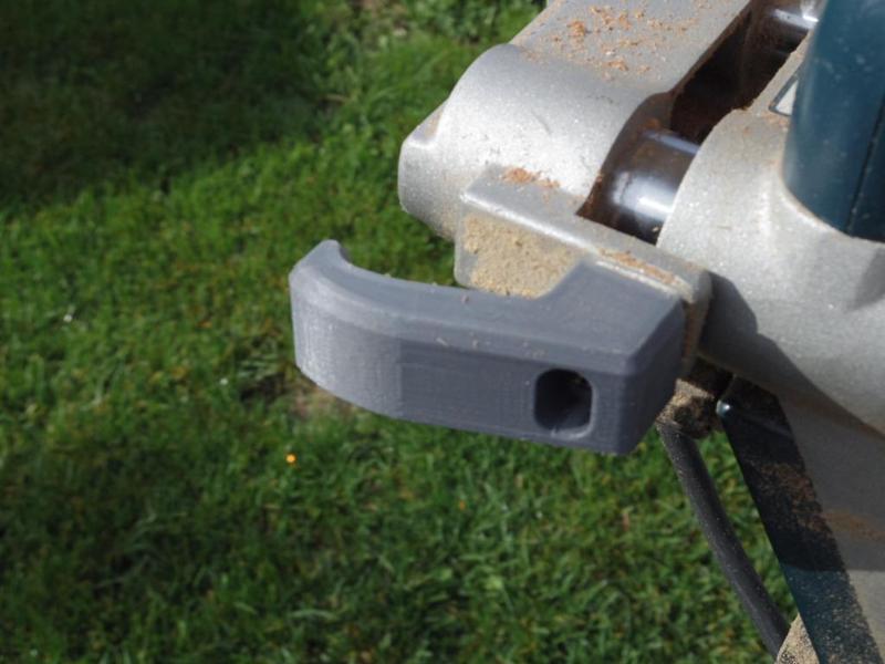 Mitre saw cable management clip